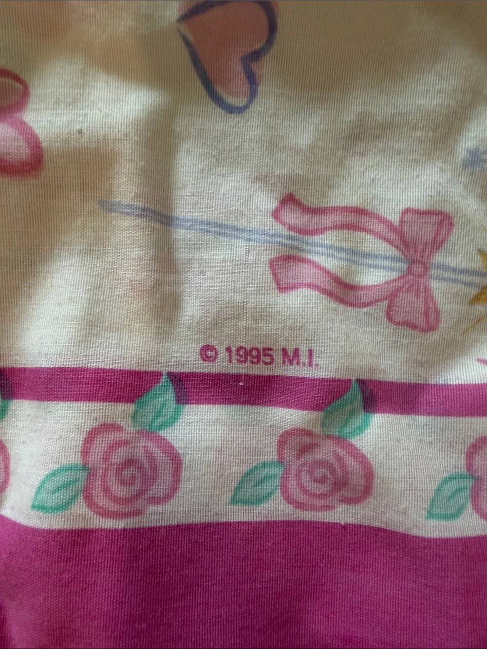 2 Barbie Floral Pillowcases with Pink Accent Panel